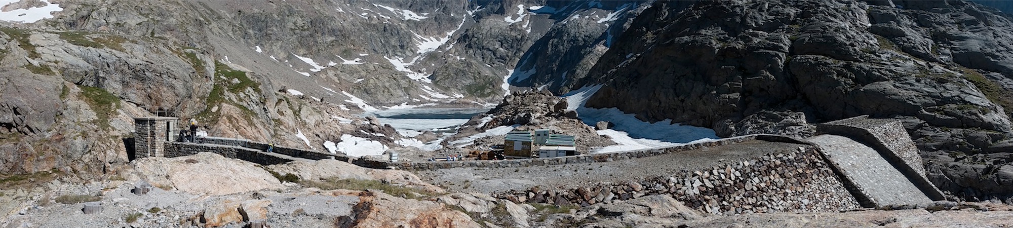 High altitude dam